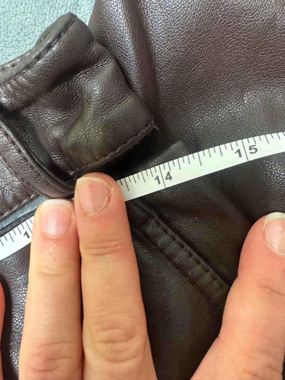$385 Simkhai Amelia Faux Leather Pants - Picture 7 of 9
